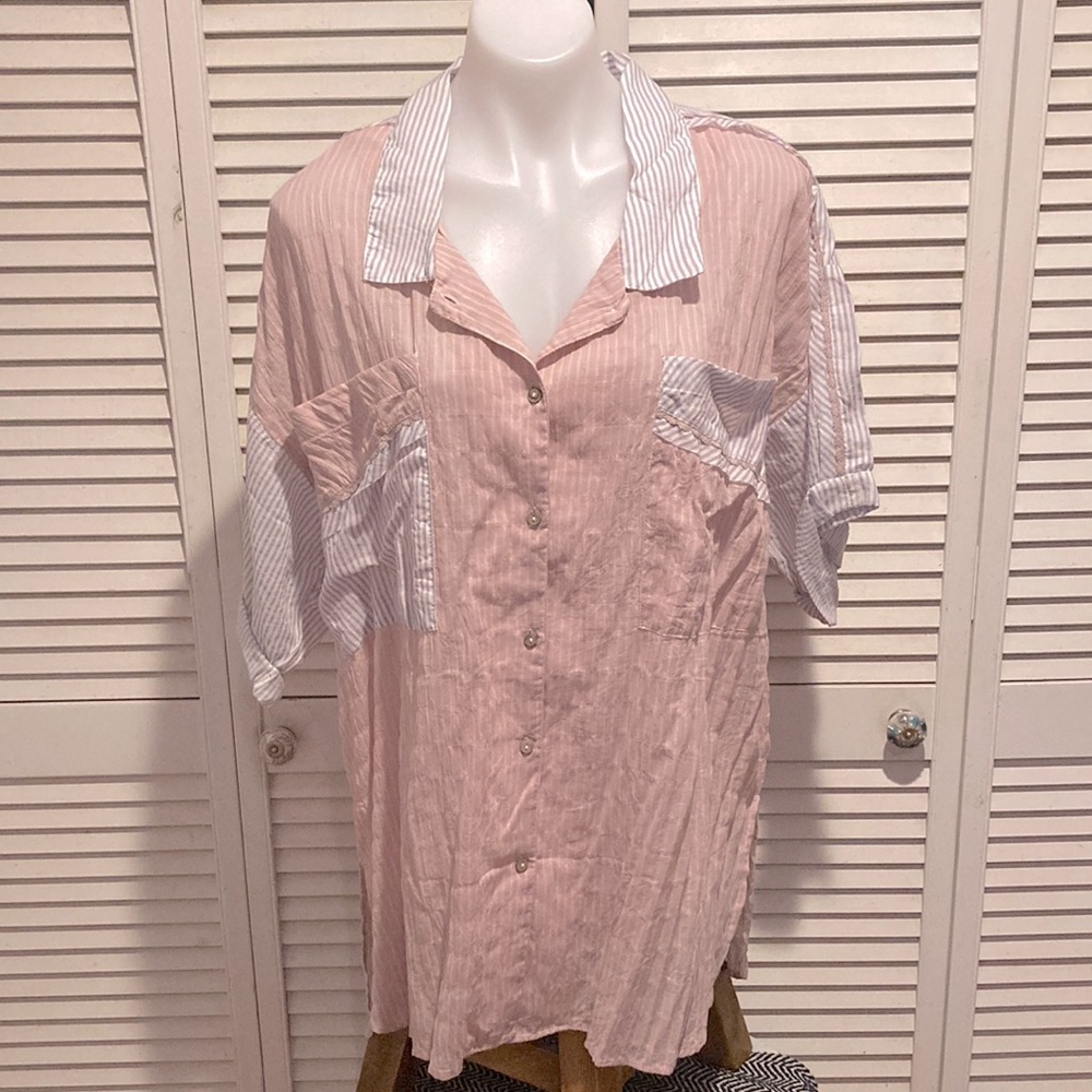 FREE PEOPLE SLEEP SHIRT - Picture 7 of 13